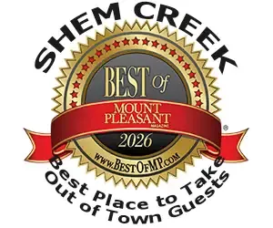 Best of Mount Pleasant 2026: Shem Creek named Best Place to Take Out of Town Guests