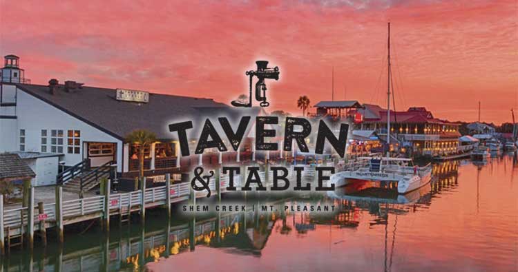 Tavern & Table restaurant, Shem Creek in Mount Pleasant, SC