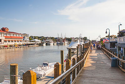 Shem Creek boardwalk. Photo provided by the Town of Mount Pleasant.